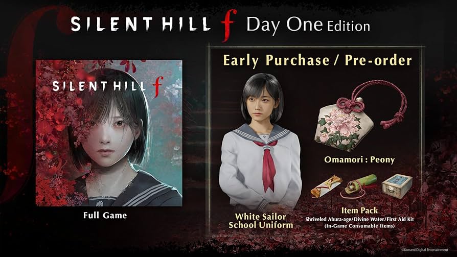 PS5 Silent Hill F Day one edition